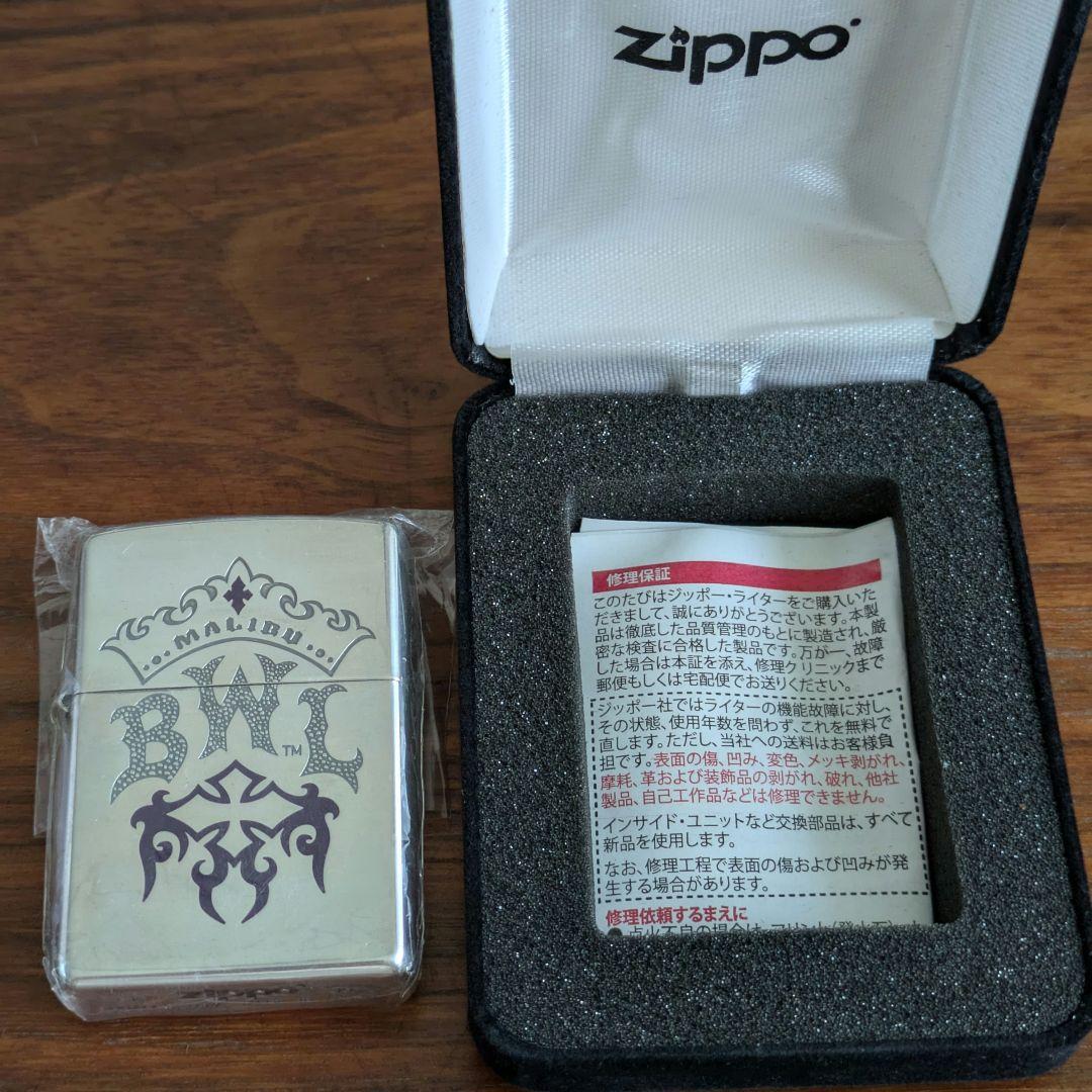 【新品】BWL ビルウォールレザー 限定 zippo シルバー