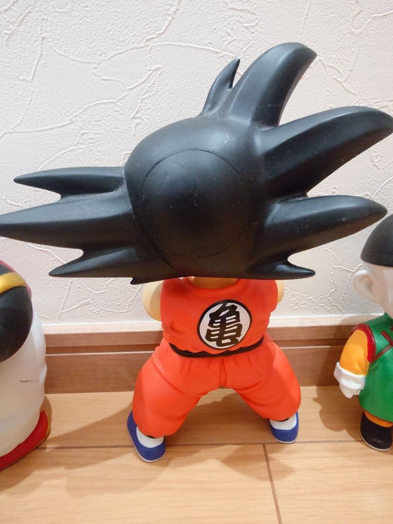 ドラゴンボール チャオズ 孫悟空 ミスターポポ ソフビ フィギュア 中古