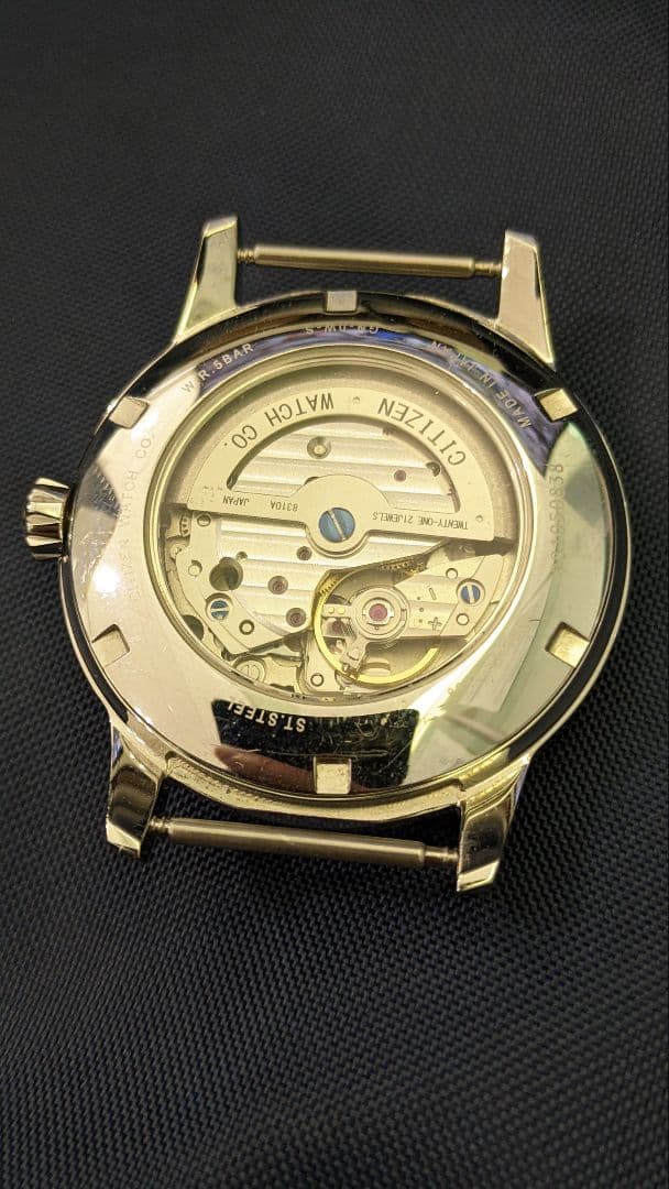 シチズン CITIZEN NK0000-95E 自動巻き ブラック シースルー