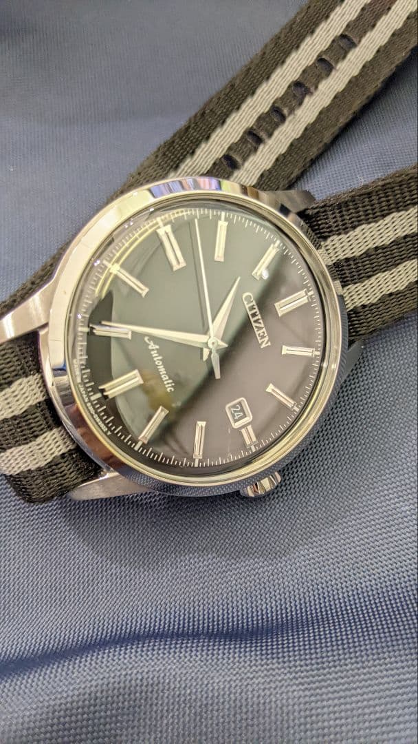 シチズン CITIZEN NK0000-95E 自動巻き ブラック シースルー