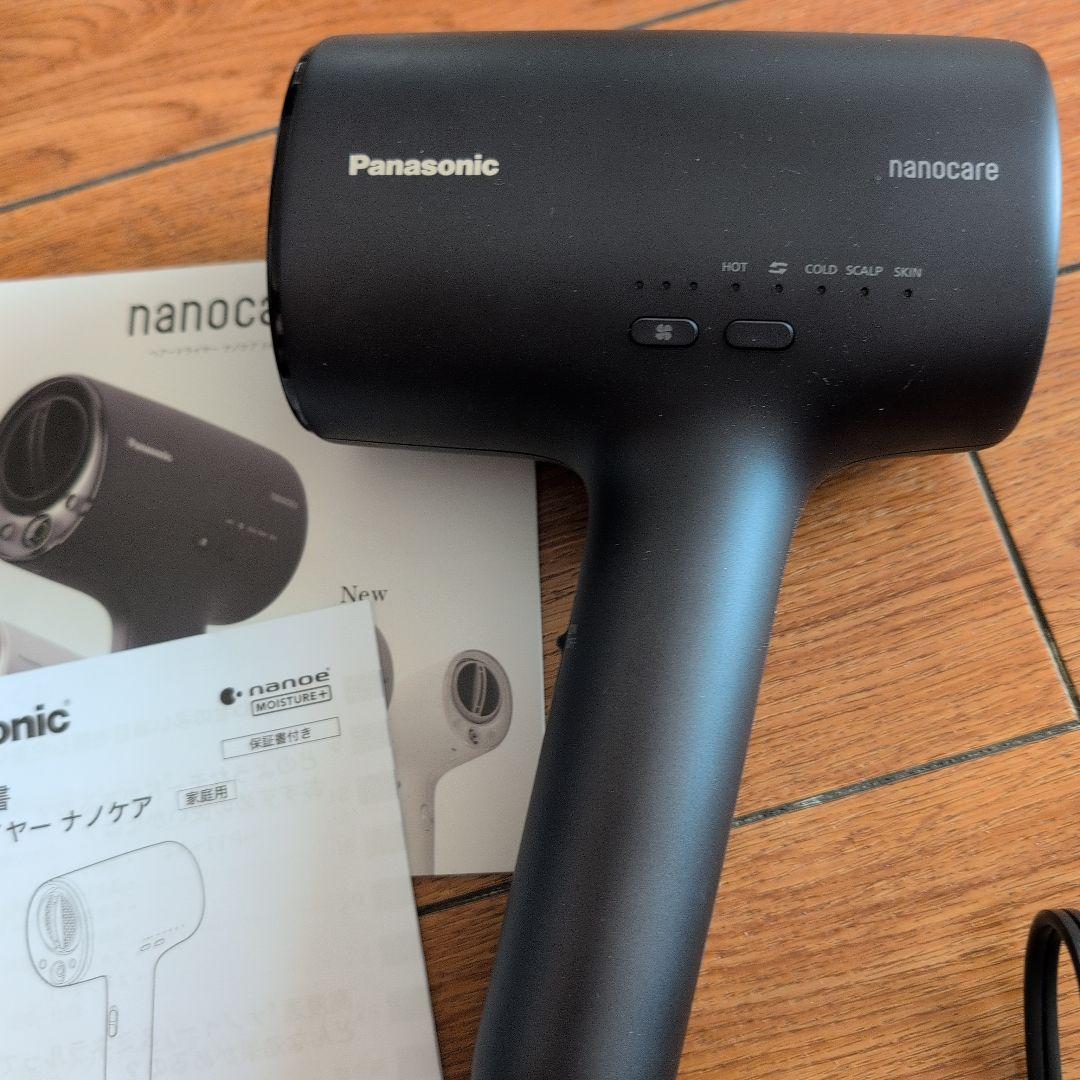 美品Panasonic nanocare ヘアドライヤー品番EH-NAOJ