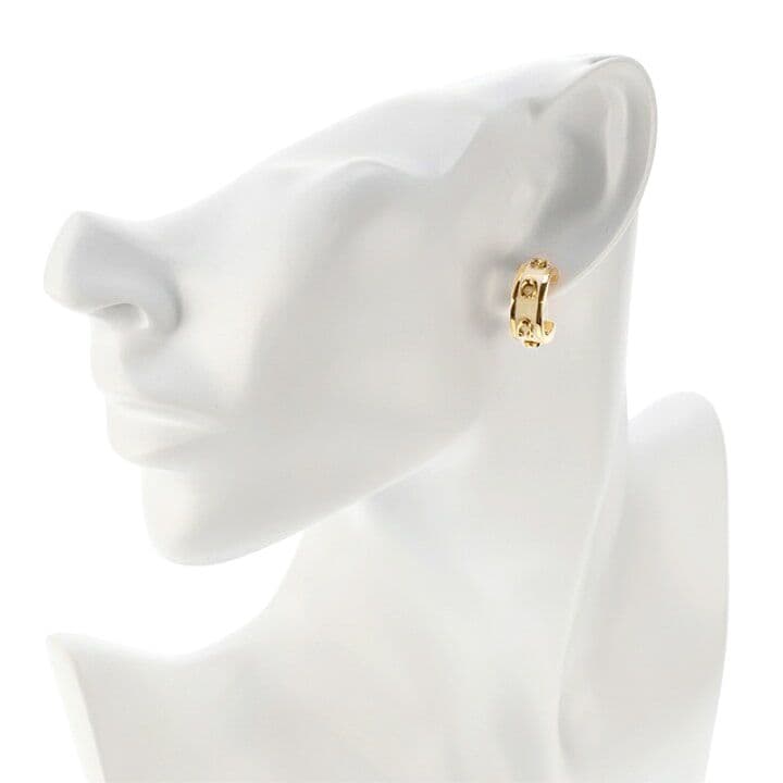 ✨新品 大特価✨コーチ シグネチャー エナメル ピアス ホワイトx