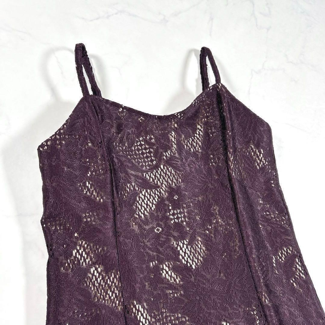 Dorry Doll　シフォンボレロセットメニーウエイドレス　ダークブラウン　M