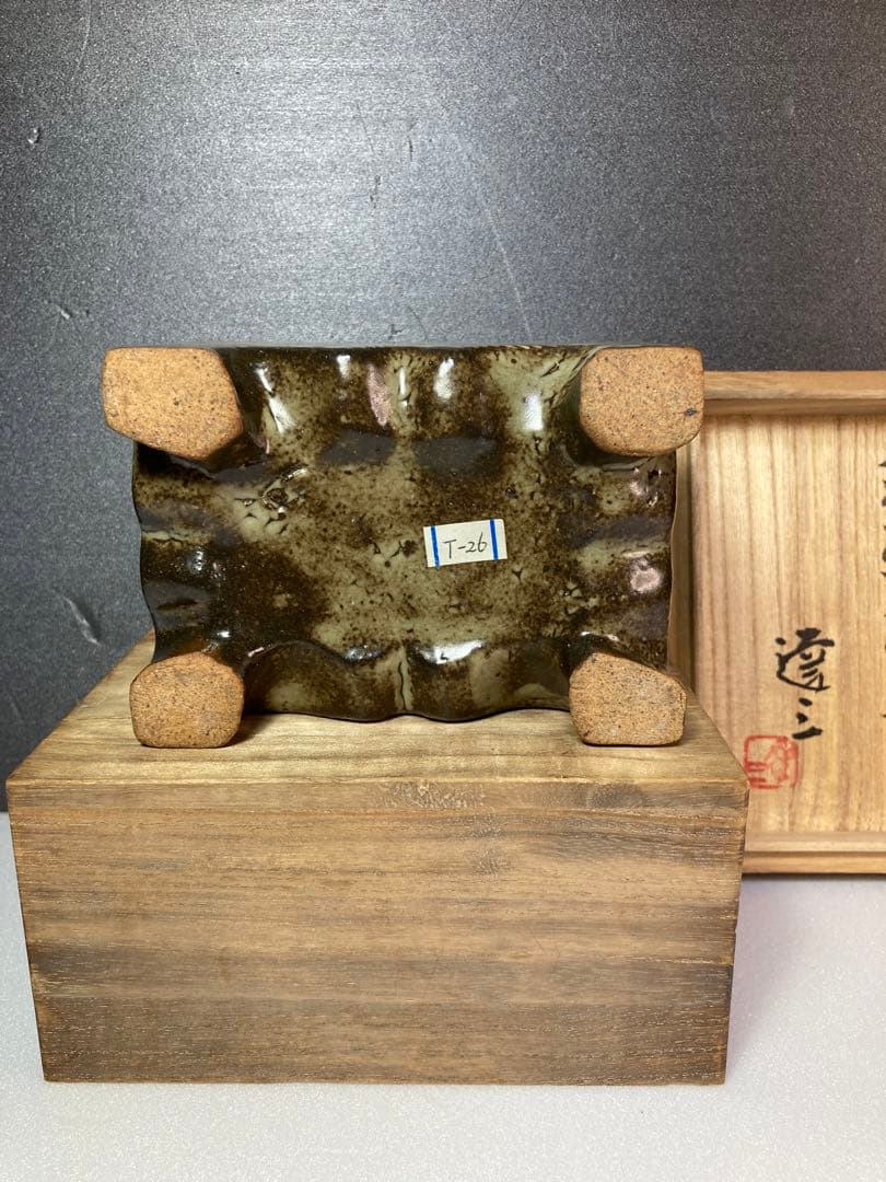 2373 古美術品細密彫龍文木箱首飾箱時代物