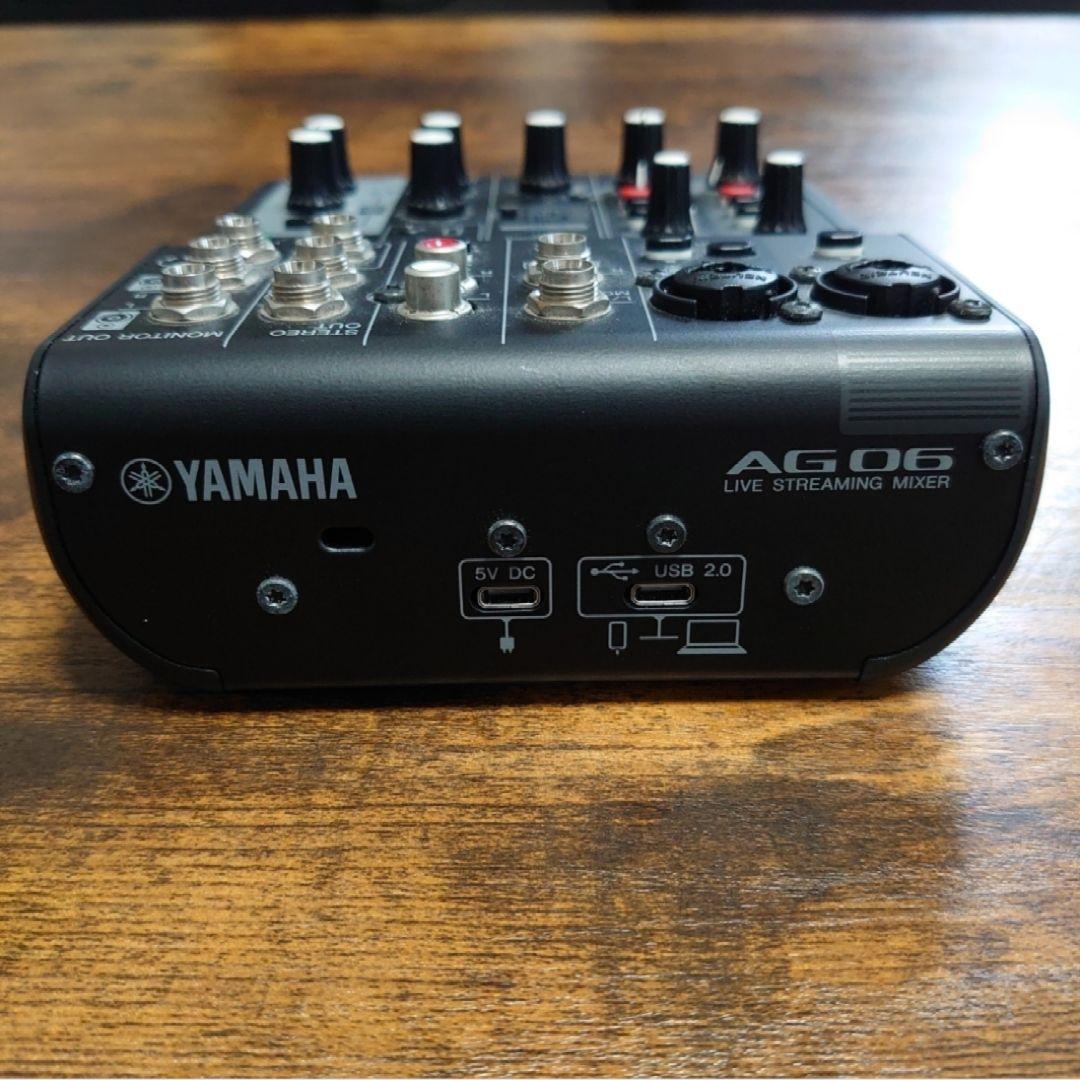 Yamaha AG06 USBオーディオインターフェイス M109205727在庫