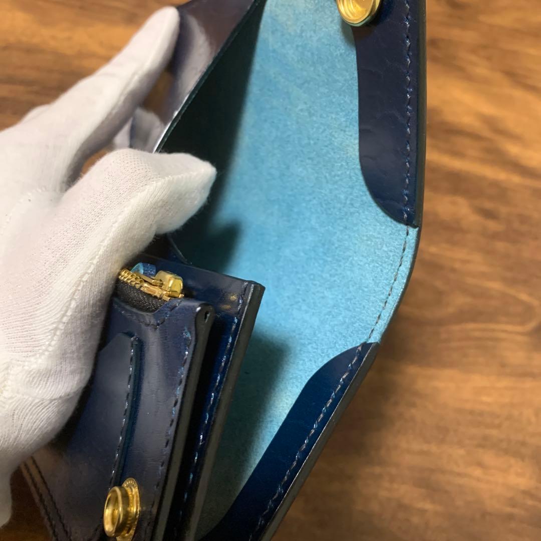 トラッカーウォレット　ミドル　新喜皮革　ホースバット　CA008