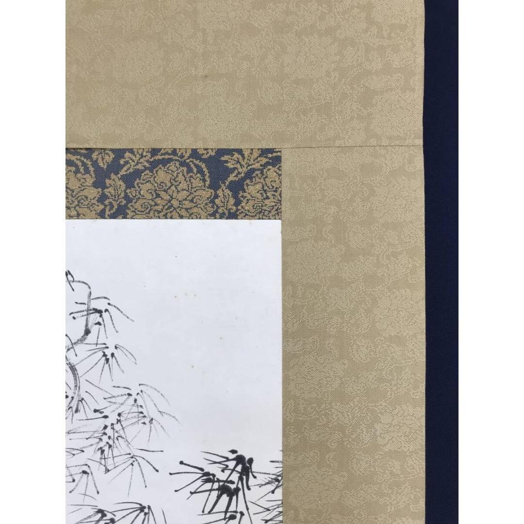 真作/福岡青嵐/松下吹笛/スイテキ/掛軸/名家伝来/AK-587 コレクション