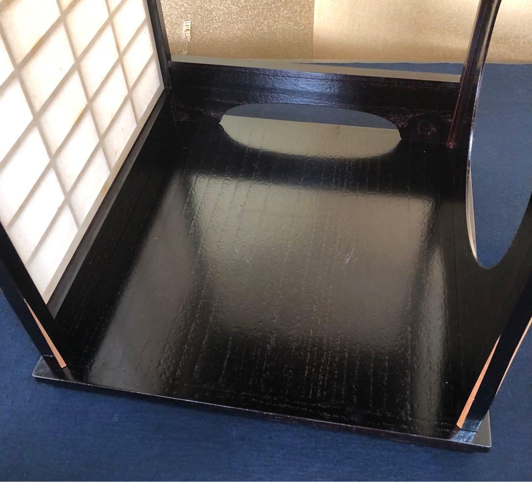 《R》茶道具 吉野棚 組立式 塗師 表恵作 共箱 260105か4