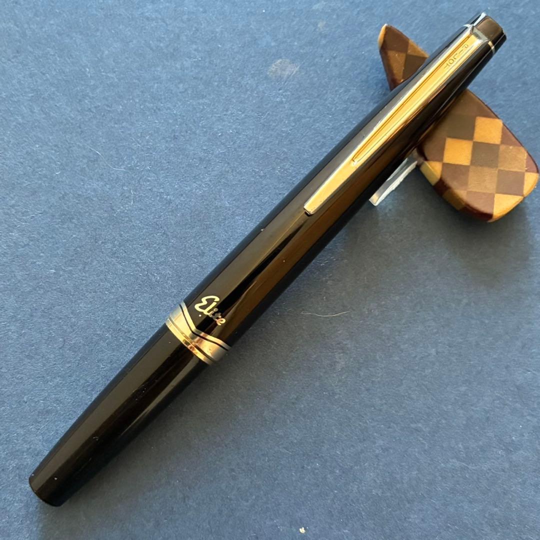 Pilot パイロット Elite エリート18K750万年筆 ブラック PILOT Elite