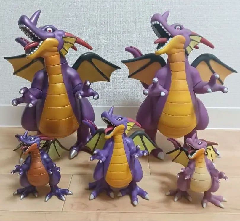 専用【竜王マニア必見】竜王 りゅうおう ソフビモンスター 5体セット