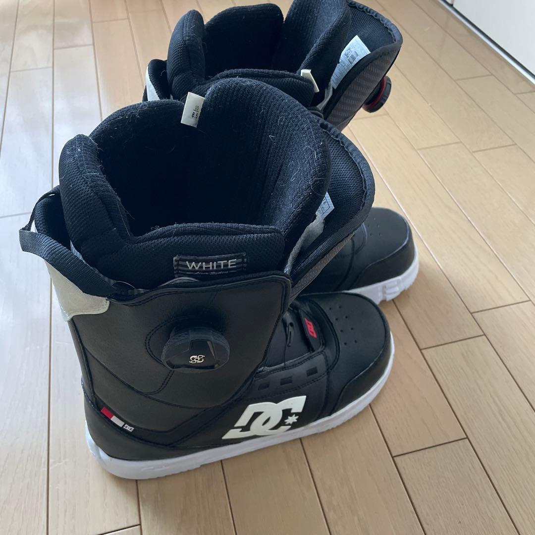 DC スノーボードブーツ ブラック/ホワイト CONTROL2018 メンズ
