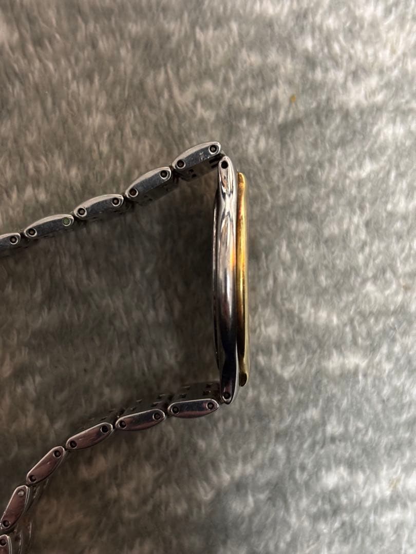 OMEGA オメガ デビル 腕時計 SS×YG クオーツ　18k 金　ゴールド