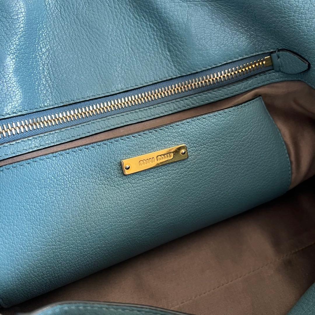 バッグ MIU MIU MADRAS 2WAY SHOULDER HAND BAG