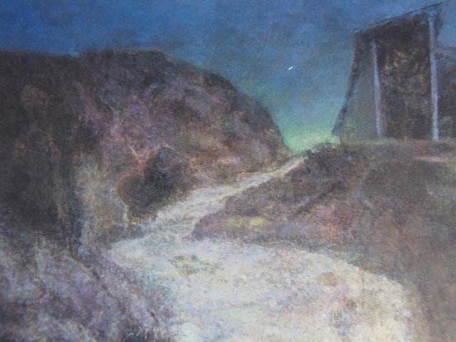 澤野文臣、【道】、希少な額装用画集より、新品額装付、状態良好