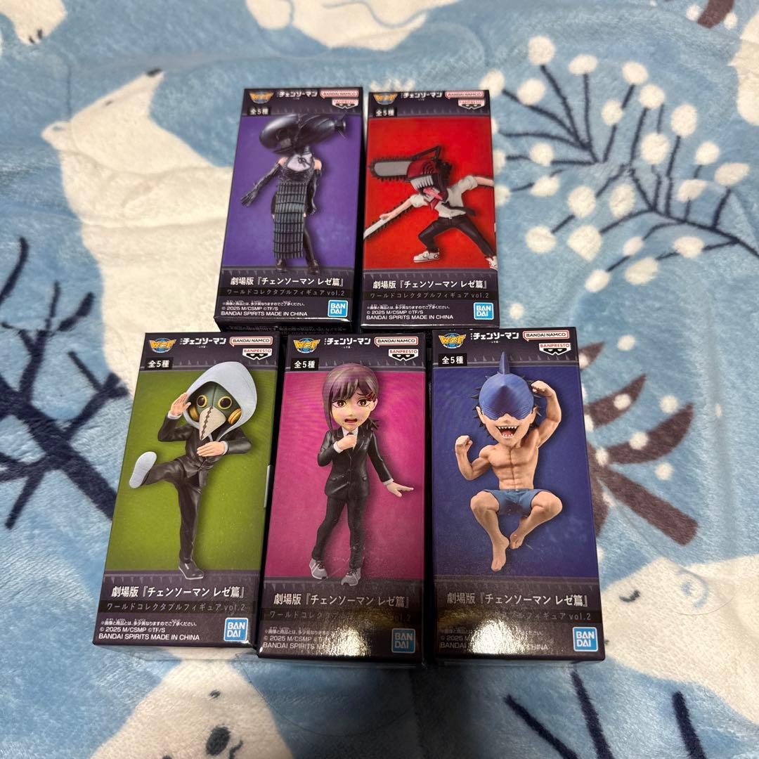 チェンソーマン レゼ編 ワールドコレクタブルフィギュア vol2 全5種
