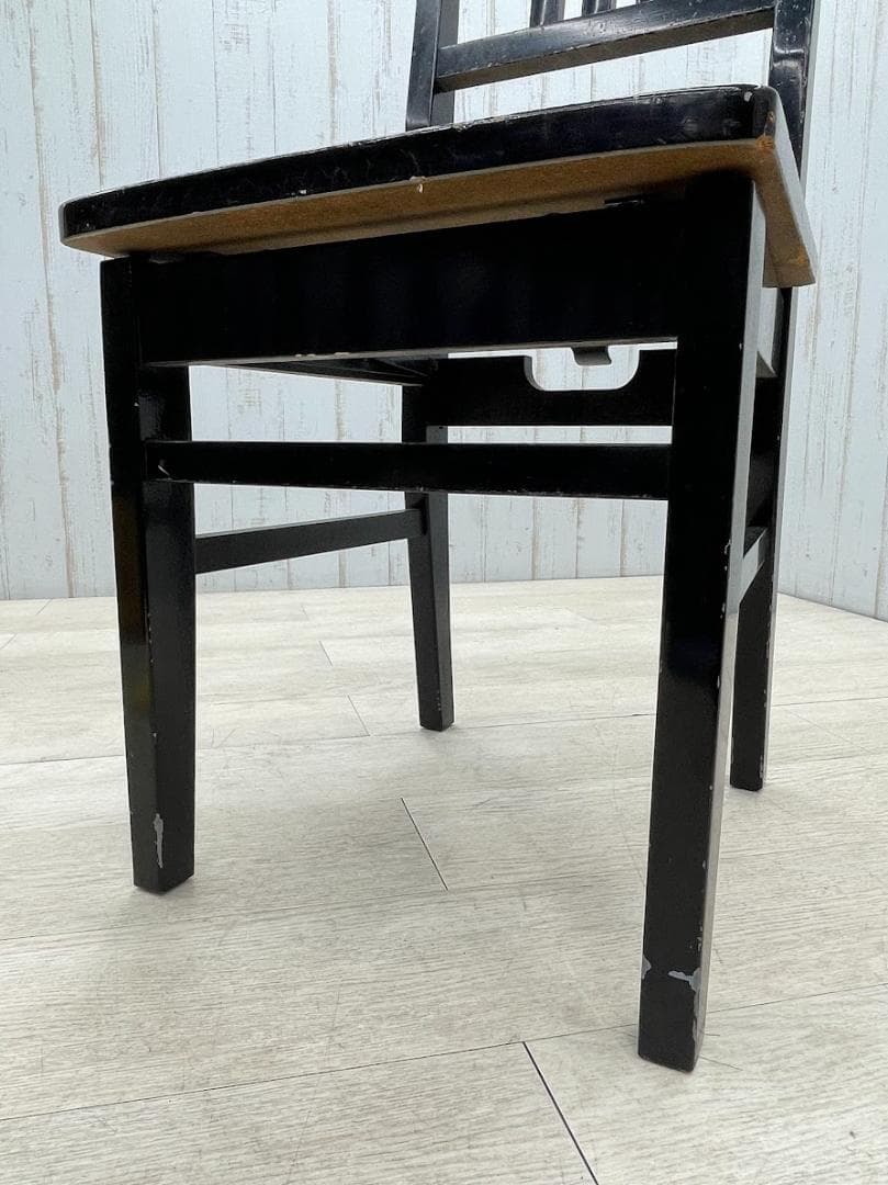 カワイ トムソン椅子 黒 高さ調整可能 ピアノ椅子 背もたれ KAWAI