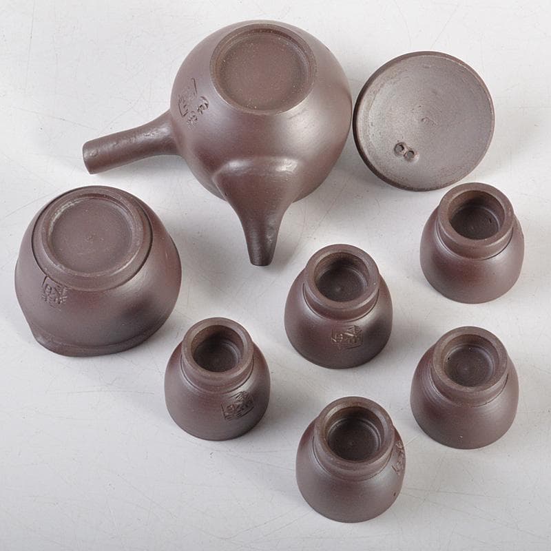 煎茶道具 萬古焼 春峯造 雛茶器揃 小さい茶器揃い 共箱 V R5589 - メルカリ