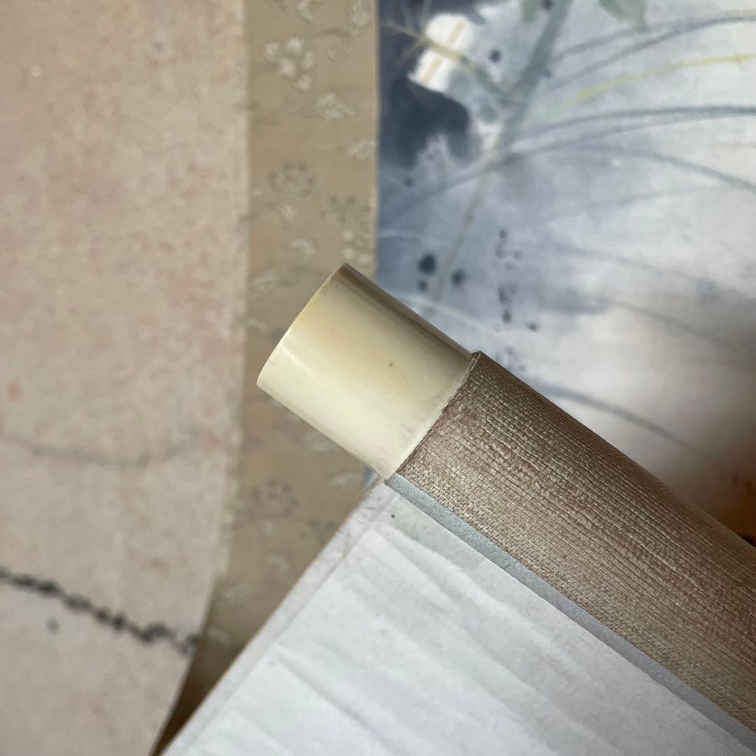 低 価格 通販ホビー・楽器・アート - 掛軸 「秋業小禽」 秋の掛軸 小鳥