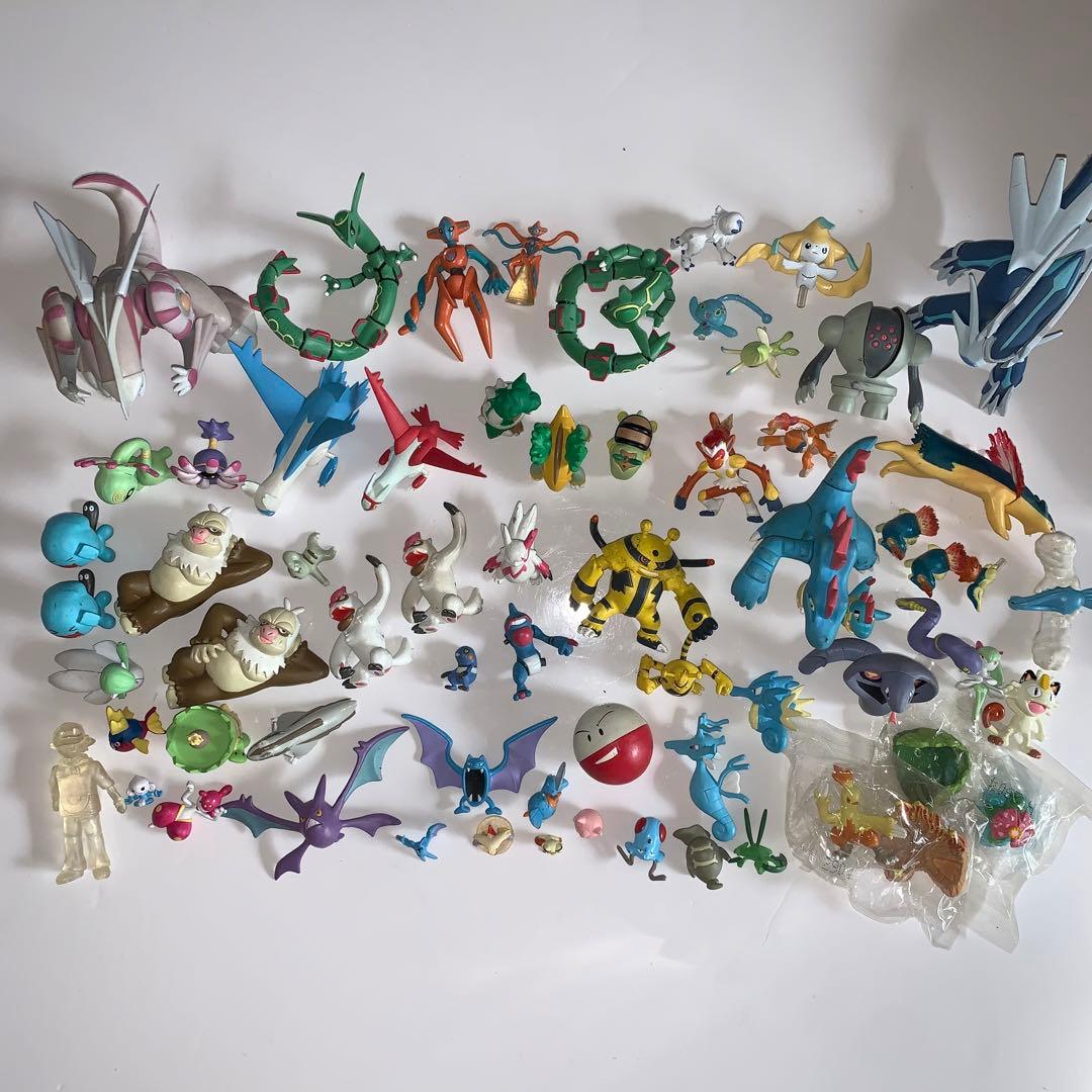 立体ポケモン図鑑等まとめ売り 【廃盤】65体