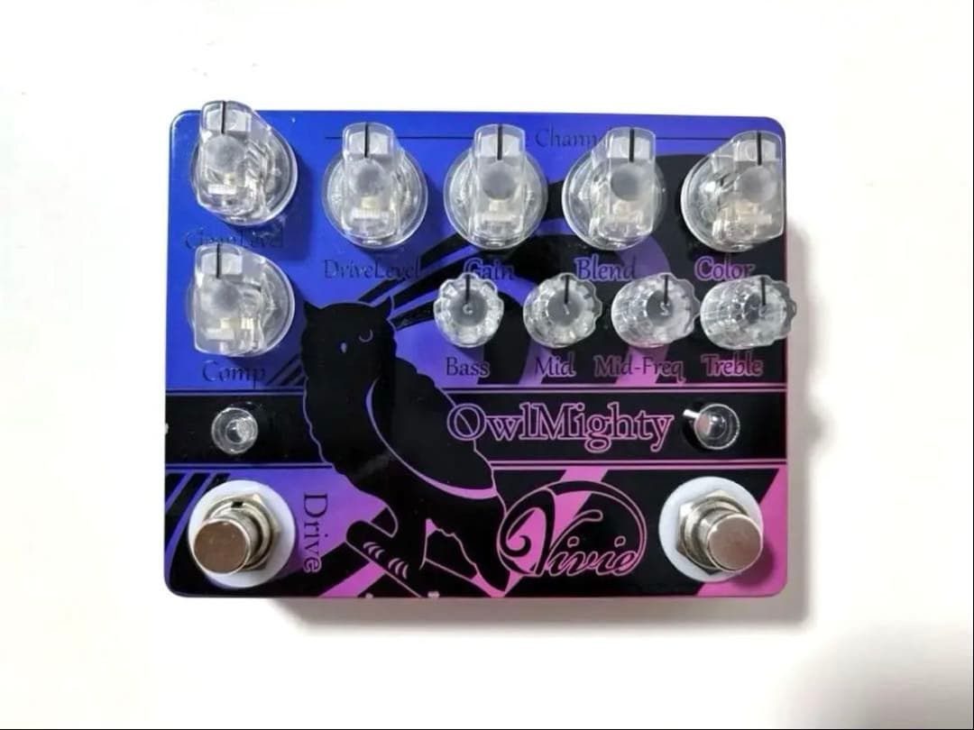廃番・生産終了品】 Vivie OwlMighty II ベース用プリアンプ Vivie