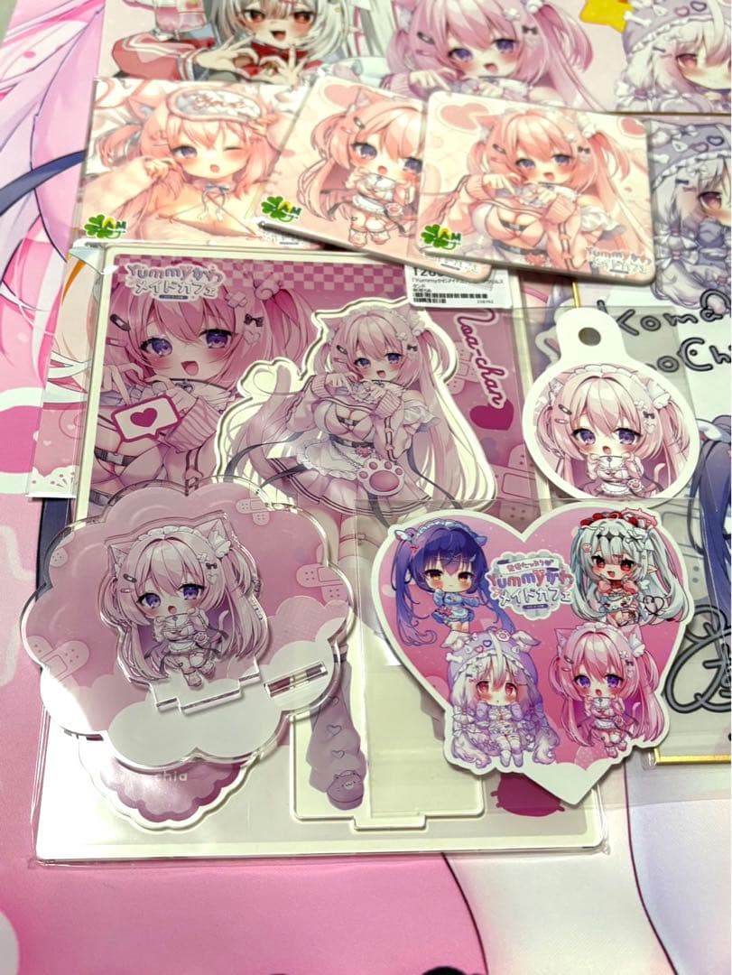 桃稚ちあ ももちあ教 B2タペストリー コースター アクリルスタンド カフェ