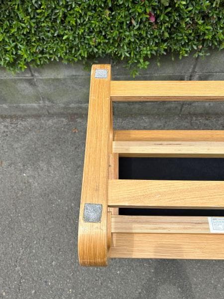 Y【中古】MUJI　無印良品　オーク材 リビングでもダイニングでもつかえるベンチ