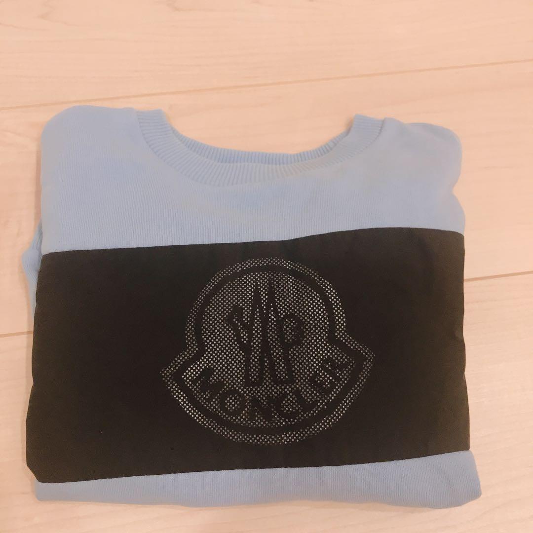 モンクレール　キッズ　トレーナー　ビックロゴ　110 MONCLER
