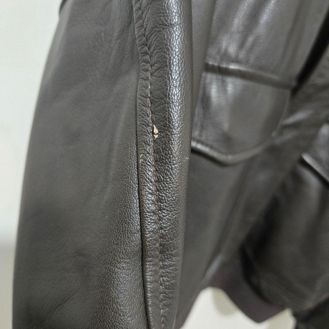 L.L.Bean A-2 フライトジャケット レザー USA製 L 90s