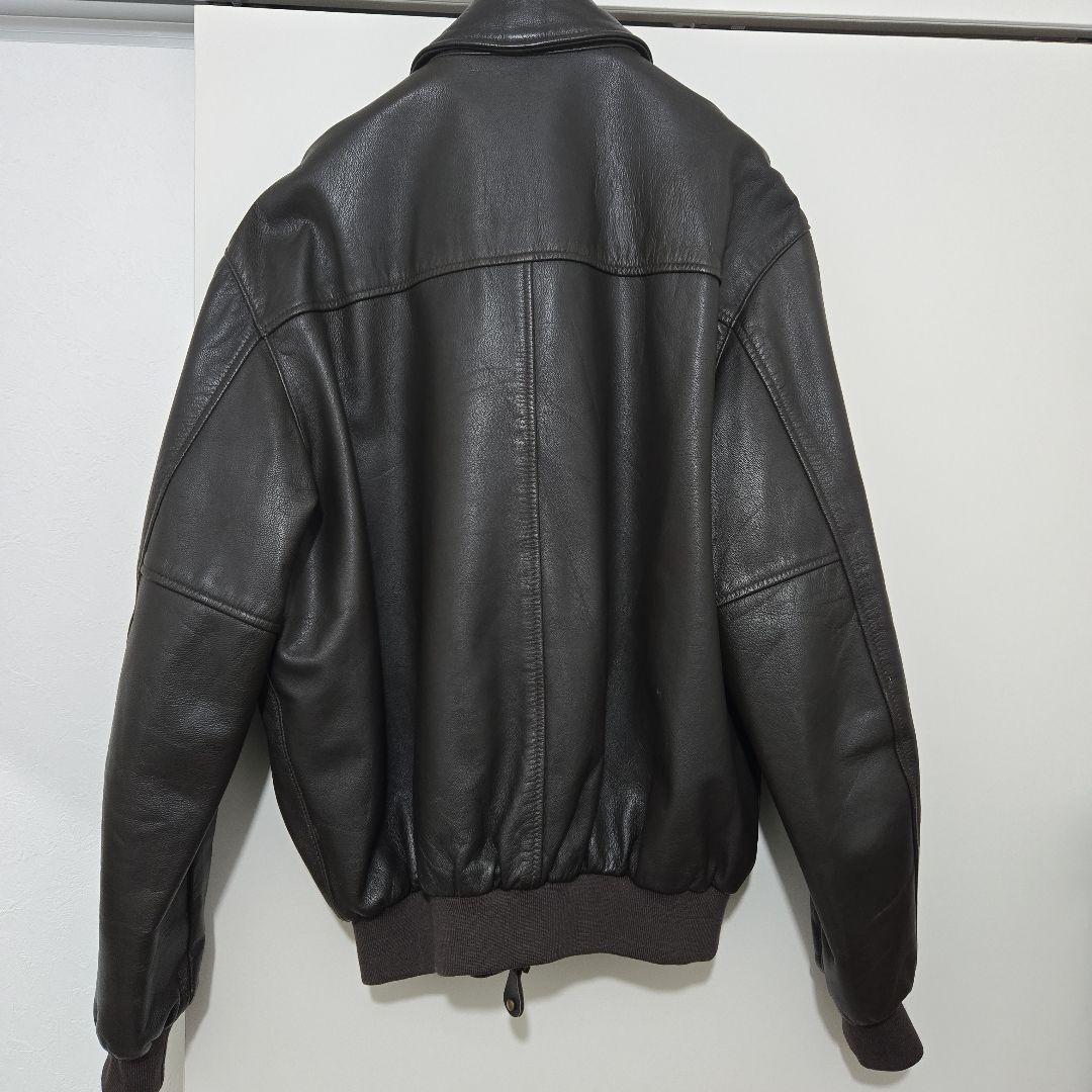 L.L.Bean A-2 フライトジャケット レザー USA製 L 90s