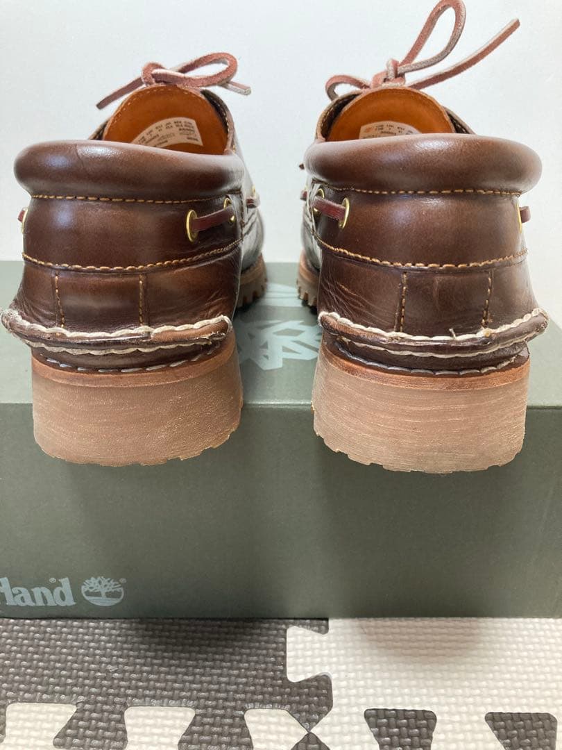 timberland　ティンバーランド　3eye　ブラウン　25.5