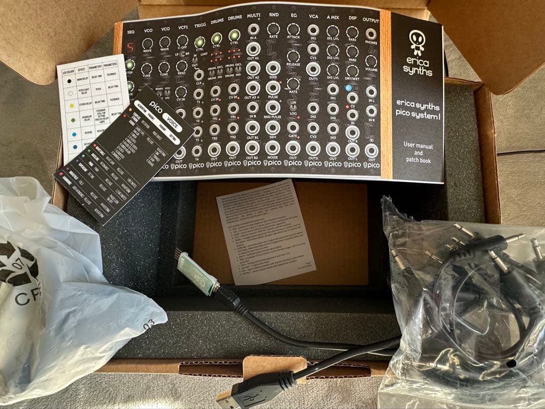 erica synths Pico System II モジュラーシンセサイザー Erica synths