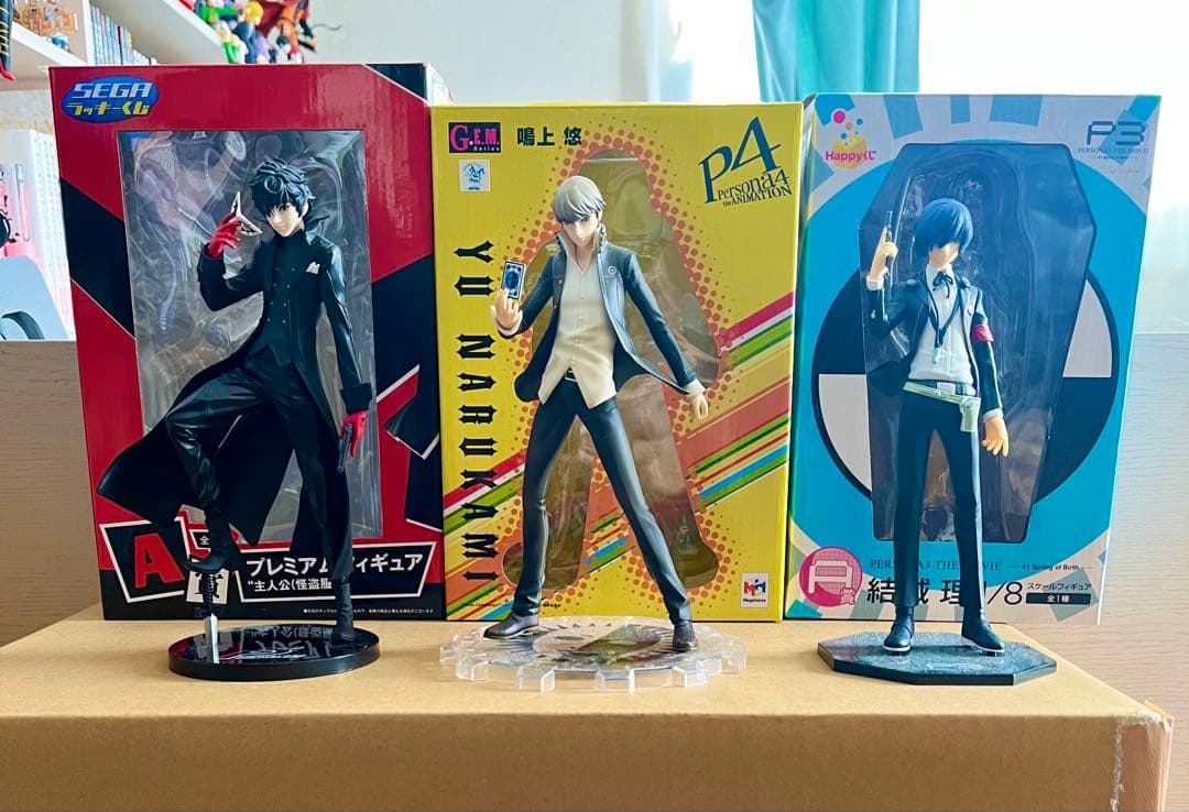 開封品】 ペルソナ3.4.5 各主人公 3体セット(希少) 即購入不可❌