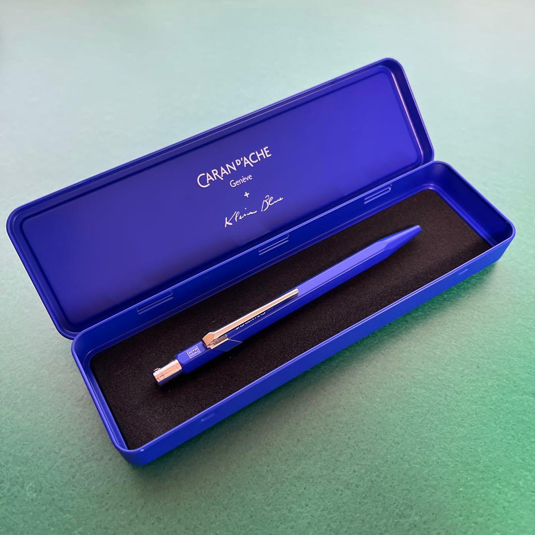 美品】カランダッシュ849 クラインブルー 限定コラボ - メルカリ