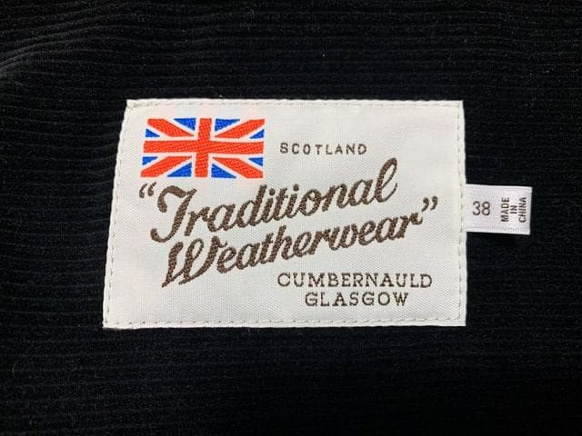 24AW トラディショナル ウェザーウェア WORK JACKET 001