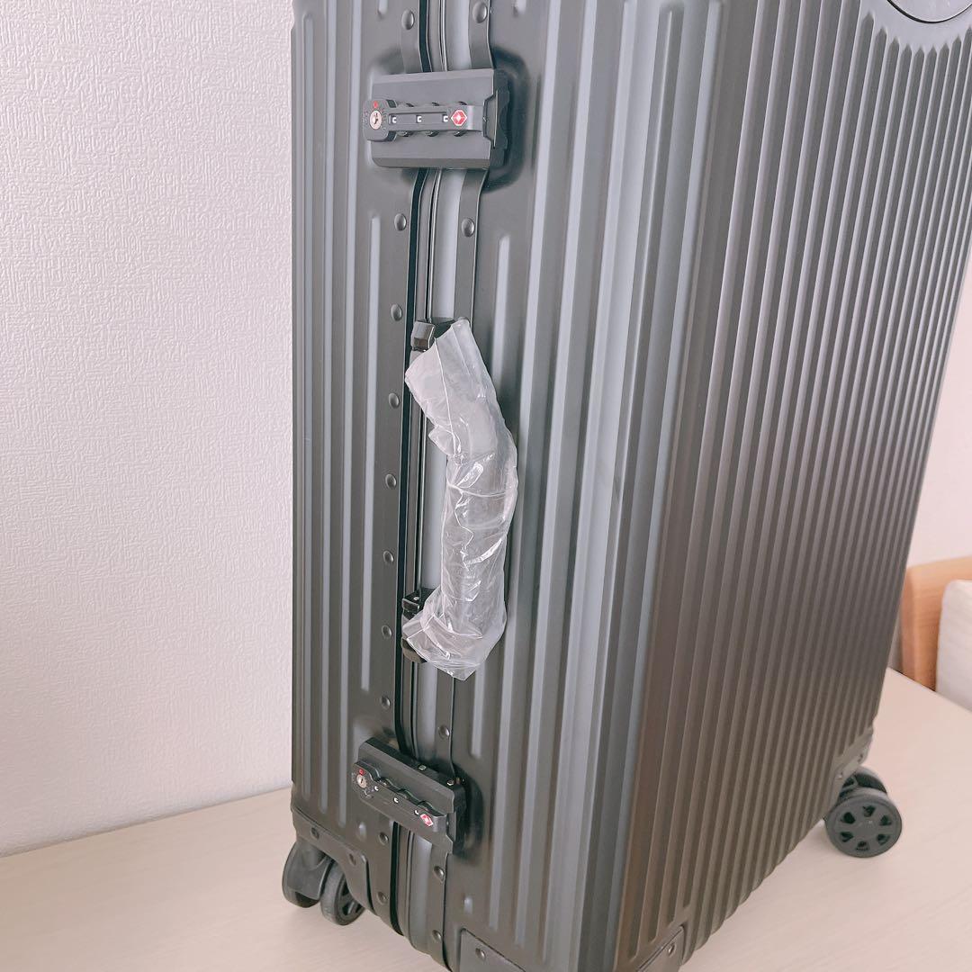 TSAロック 大人かっこいい オールアルミ合金 4 〜 6泊 保護カバー付❣️