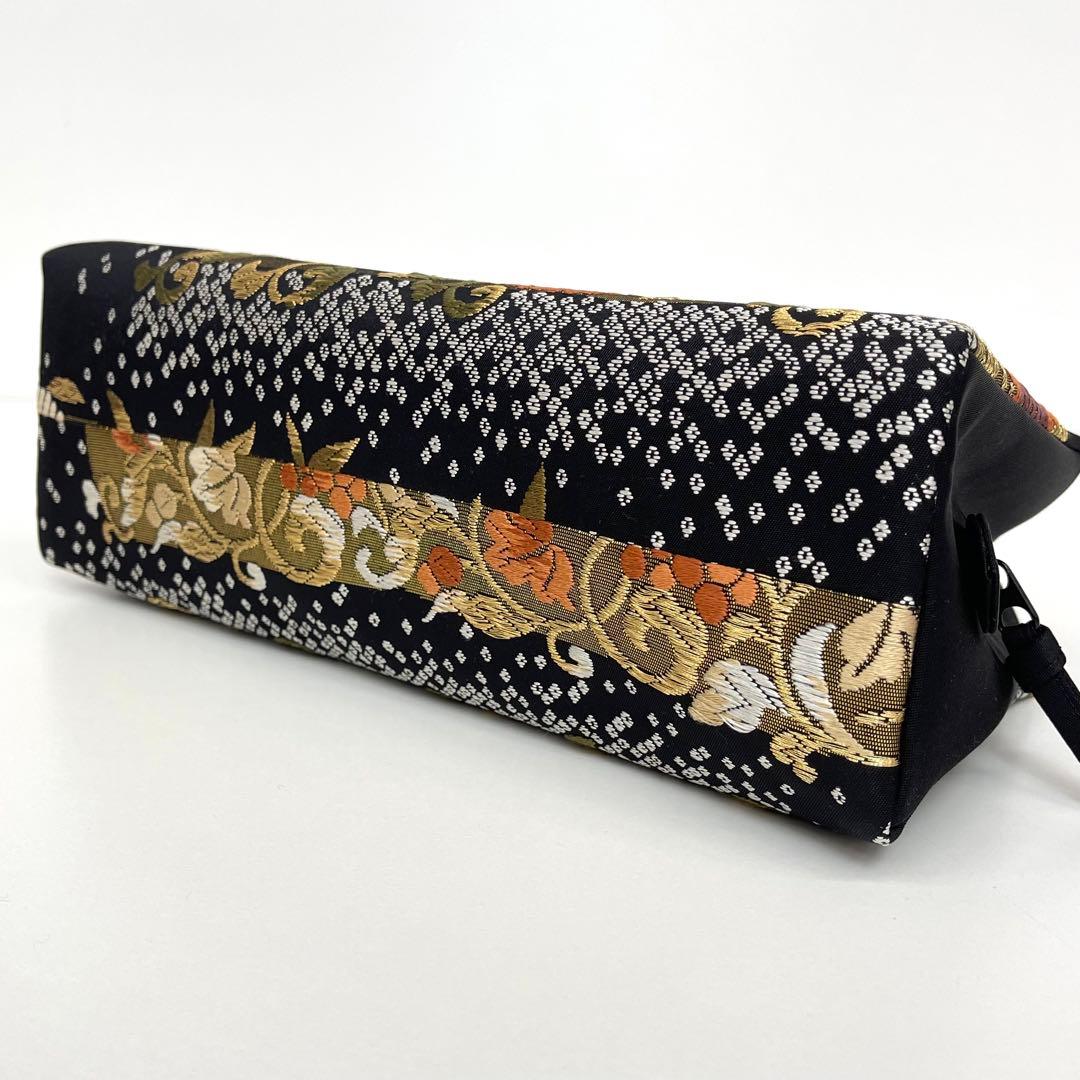 レモンです❣️【着物と帯 時流】B25164◆和装 カジュアルバッグ◆西陣織