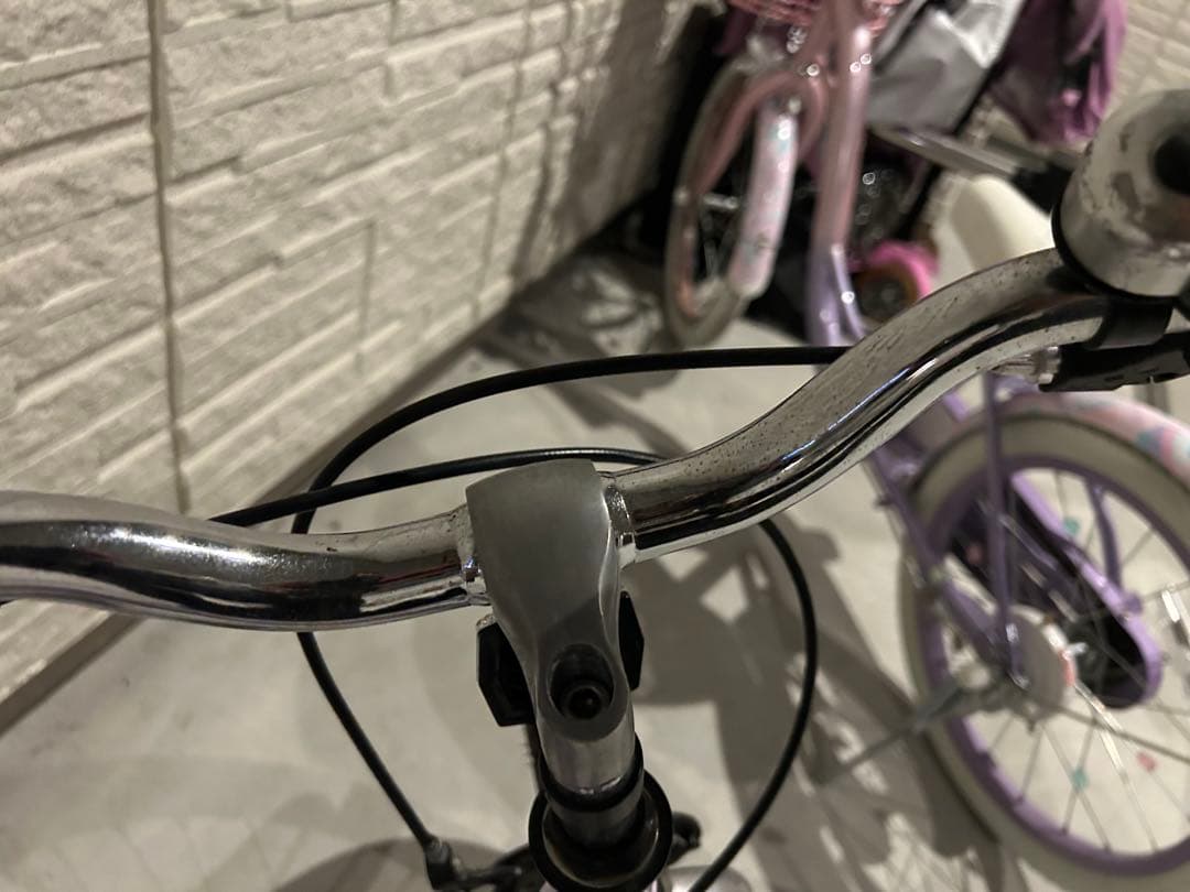 へんしんバイク14インチ ライトパープル