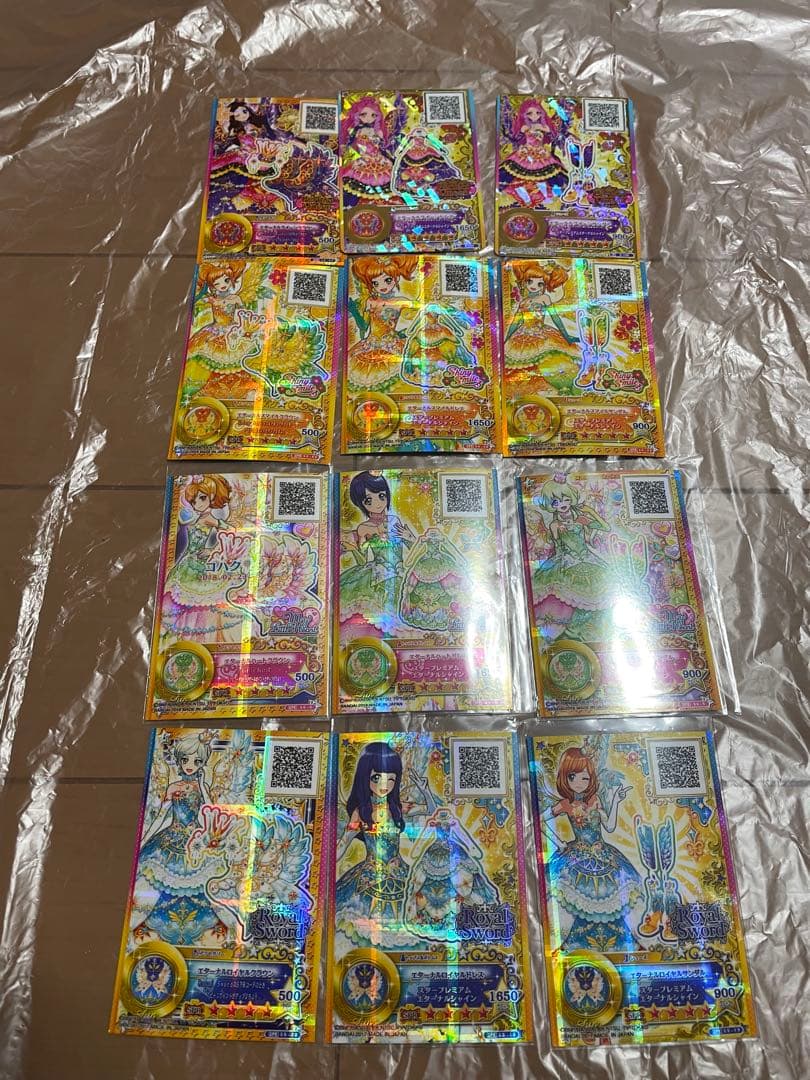 アイカツ スターズ星のツバサ フレンズ オンパレード サイン入りプロモ