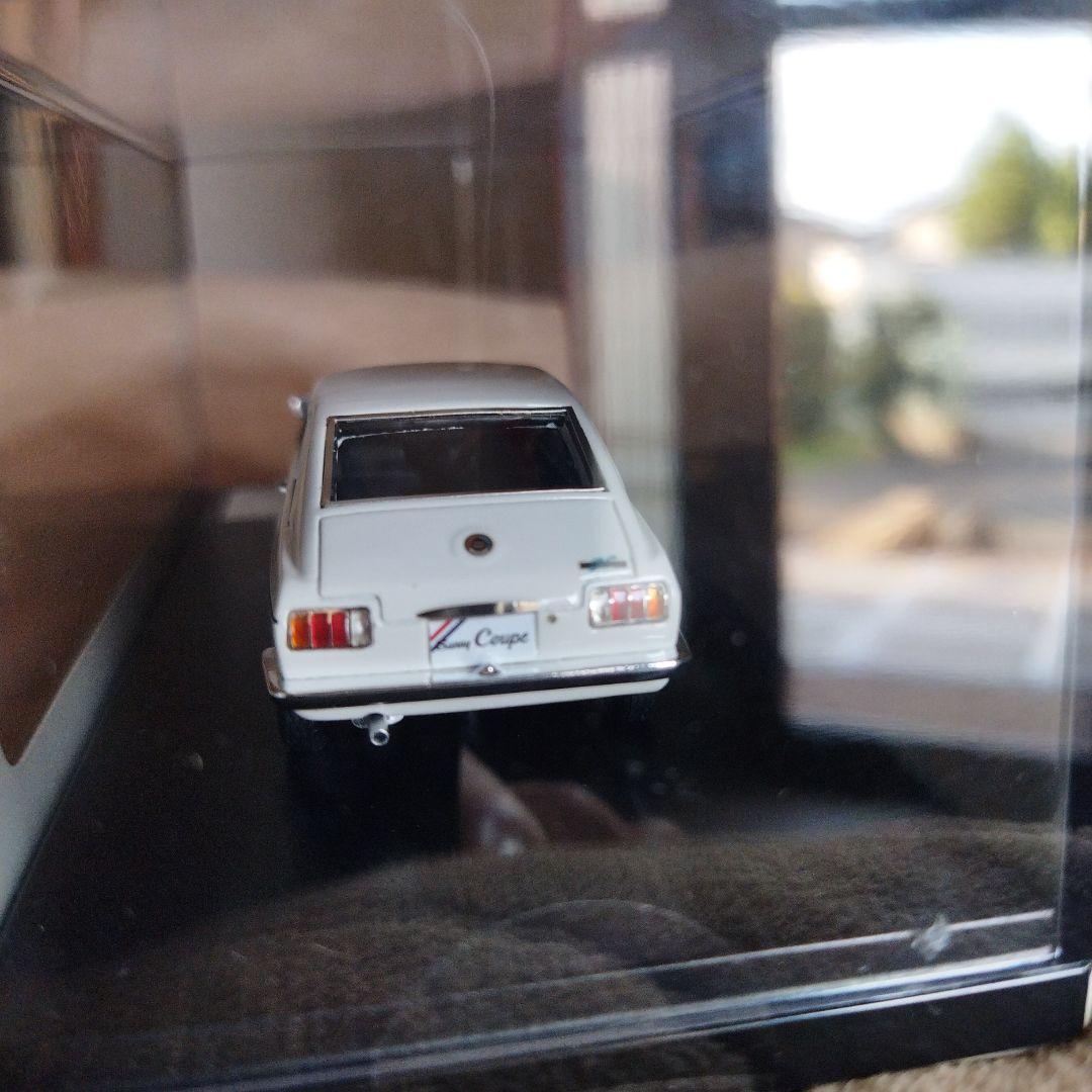 Hi-story サニークーペ1000GL 1969サンシャインホワイト1/43