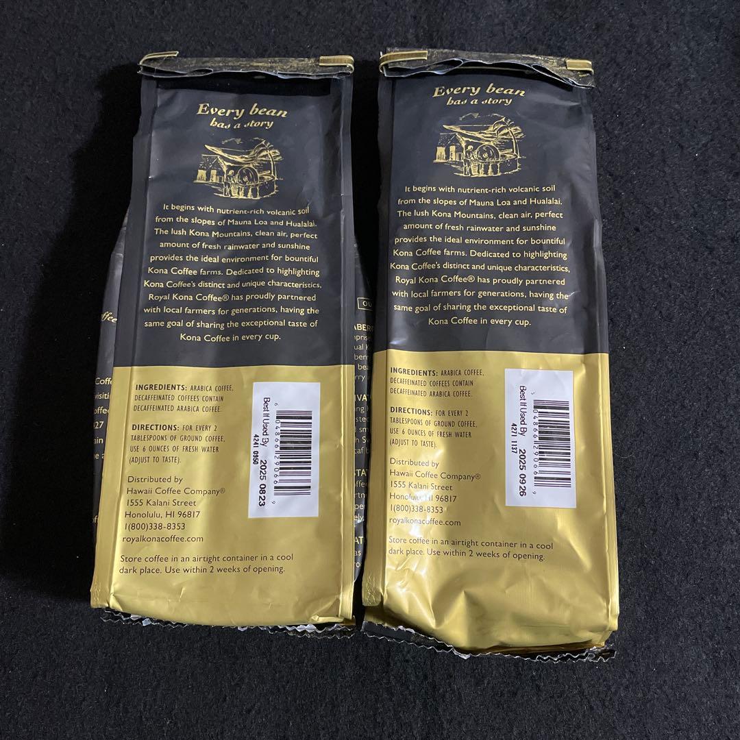 ROYAL KONA coffee ロイヤル コナ コーヒー 粉タイプ2袋
