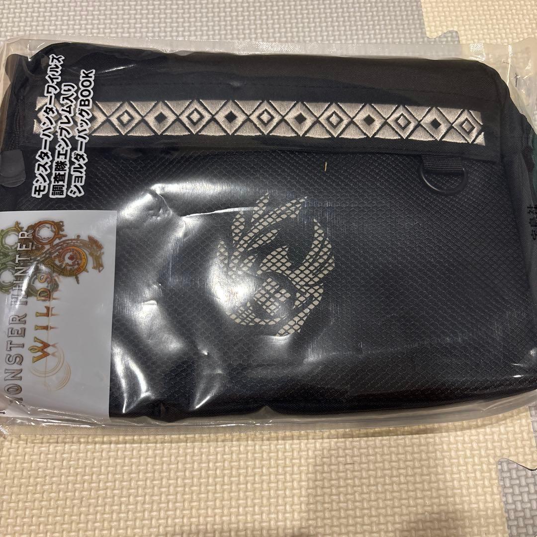 モンハン ワイルズ 20周年 ショルダーバック ゲリョスポーチ 肉焼き