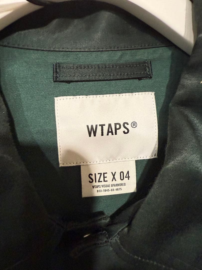 Wtaps Chief / Jacket / CTRY. Satin. グリーン