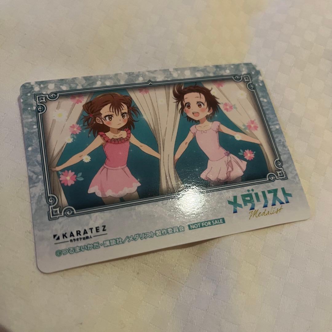 最安値⭐︎ メダリスト いのり カラ鉄 特典 ミニフォト風カード