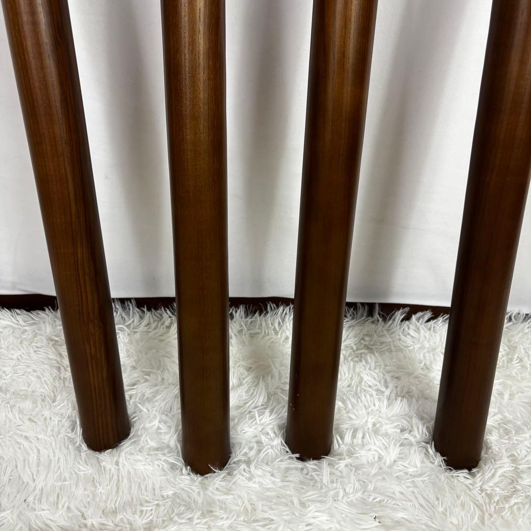 『美品』桜屋工業　CHERRY ダイニングテーブル　ブラウン　100×100