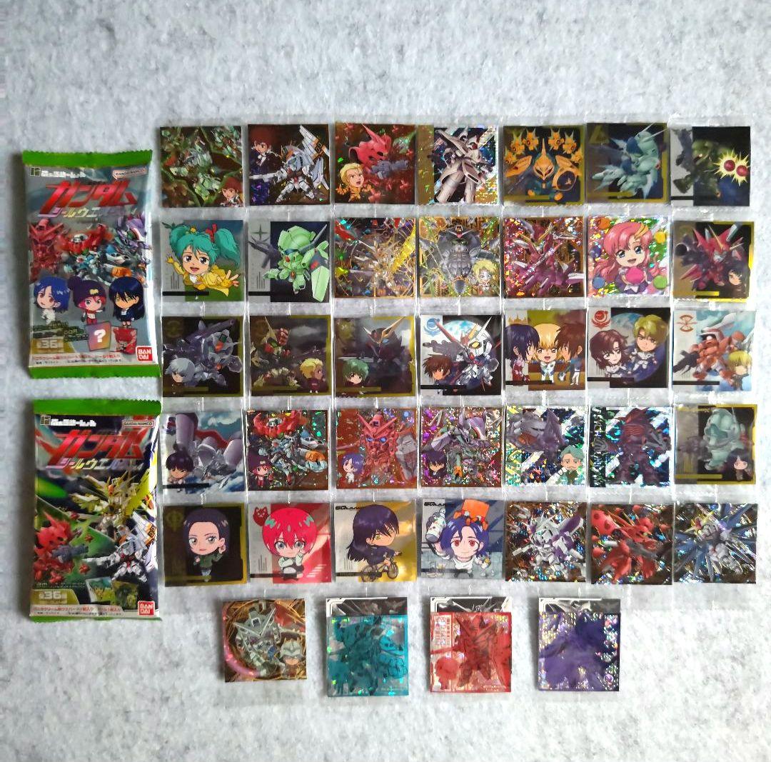 最新弾 ガンダム シール ウエハース 4弾 パラレル3種込み 39種