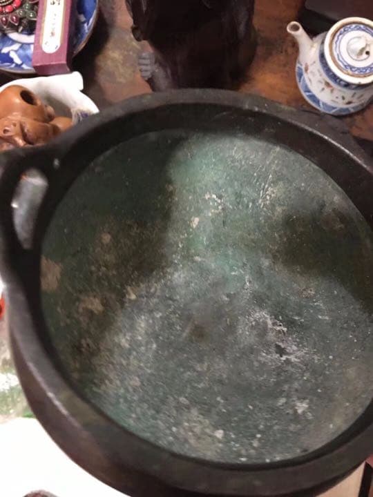 銅炉 古銅 香道 銅製 明代 三足銅炉