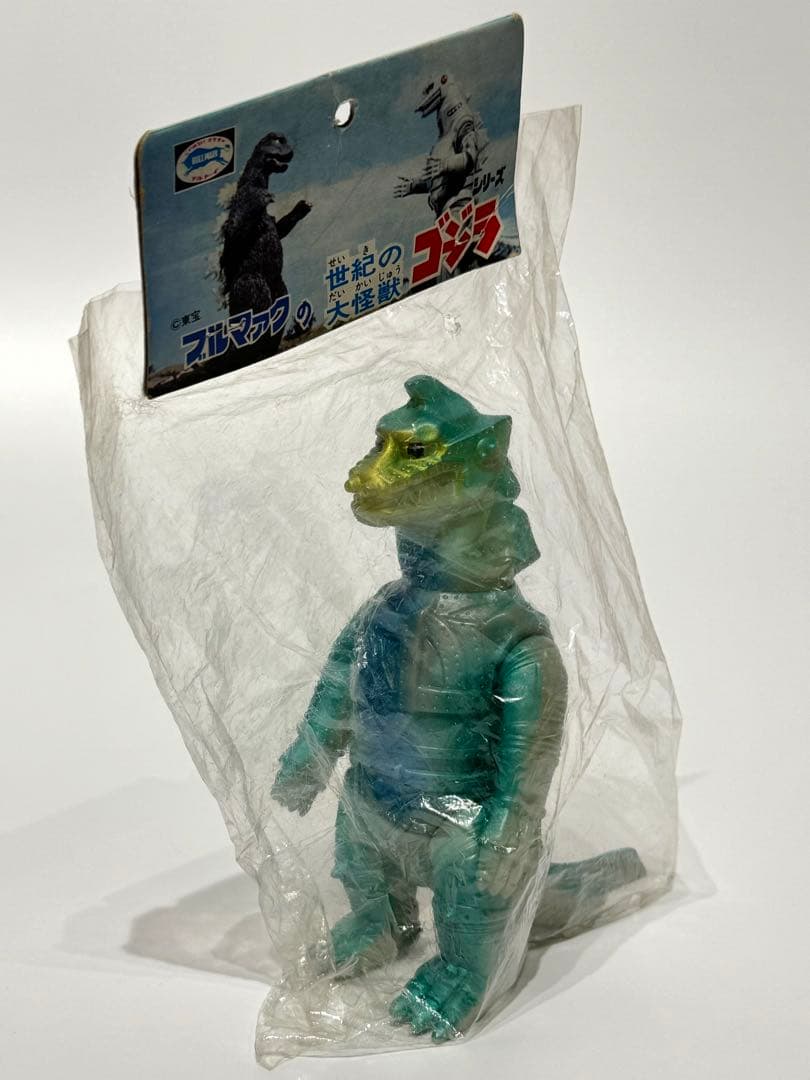 【貴重】ブルマァク メカゴジラ ミドルサイズ　珍色 未開封 当時物
