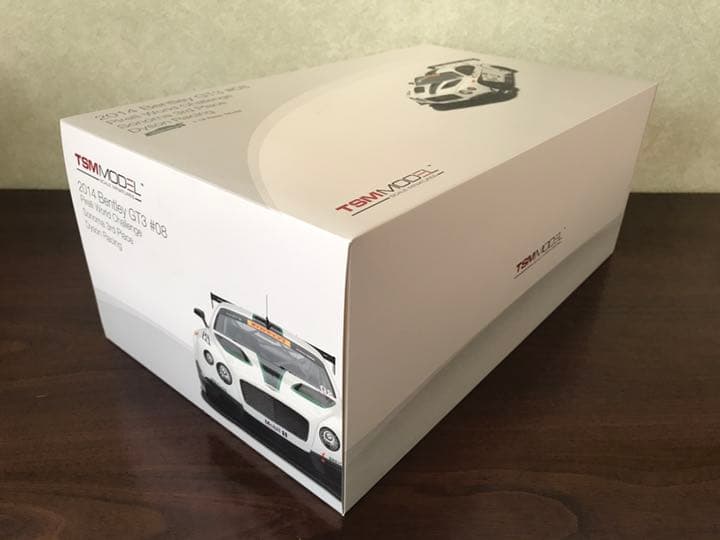 価格変更 1/18 TSM ベントレーGT3 #82014 限定300台未展示品