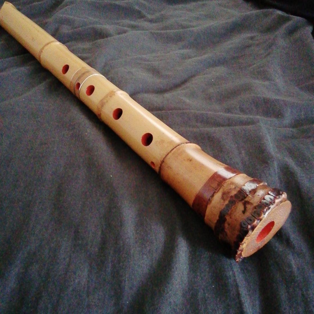 1尺6寸7孔尺八を 直接 吹いてみませんか？