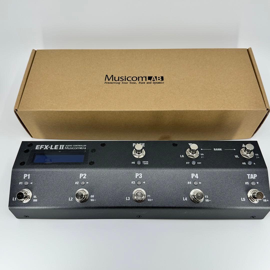 MusicomLAB EFX-LEII MIDIループスイッチャー MusicomLAB | EFX-LEⅡ